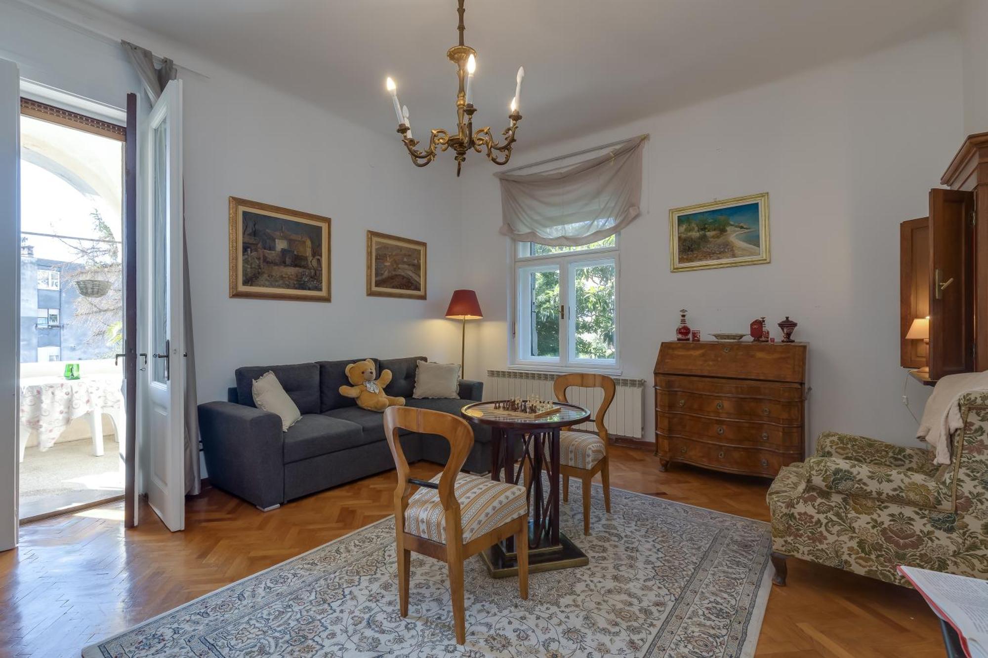 City Apartment With Garden - Happy Rentals Rijeka Zewnętrze zdjęcie
