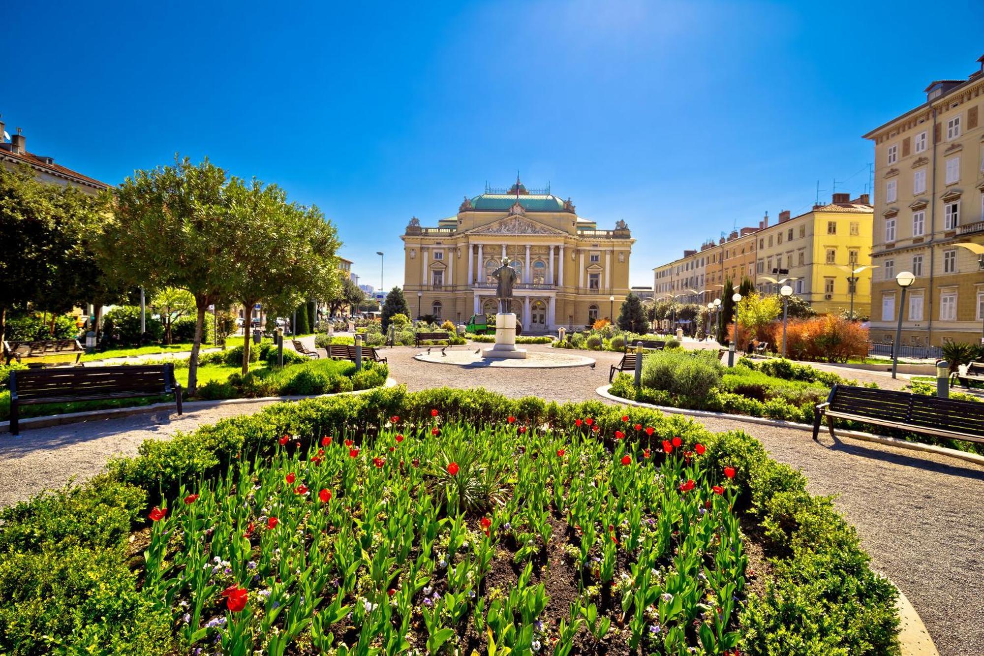 City Apartment With Garden - Happy Rentals Rijeka Zewnętrze zdjęcie